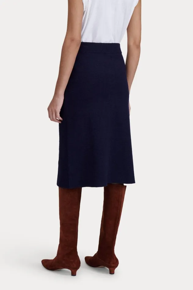 Rachel Comey Bing Skirt Navy Women Knits
