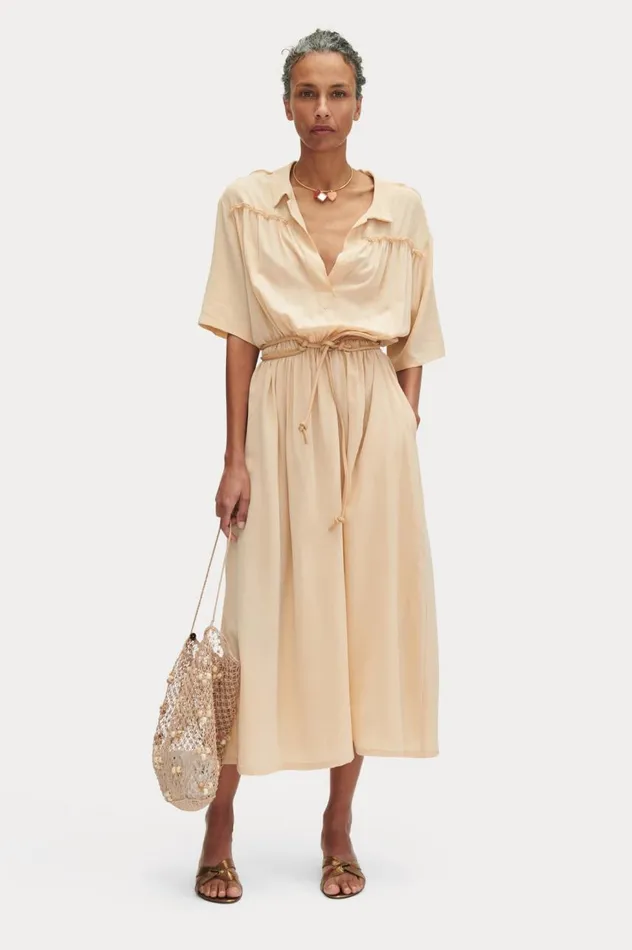 Rachel Comey Brisk Dress Light Peach Women Dresses