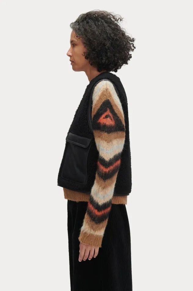 Rachel Comey Davi Vest Black Women Jackets Outerwear