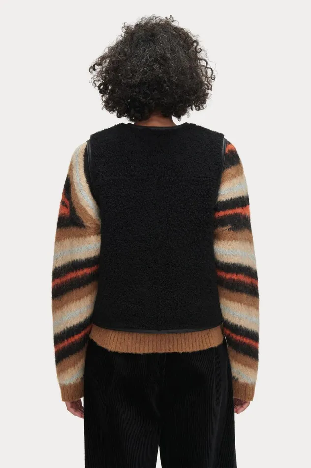 Rachel Comey Davi Vest Black Women Jackets Outerwear