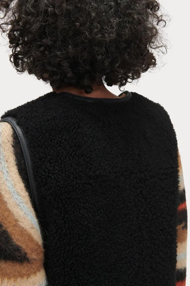 Rachel Comey Davi Vest Black Women Jackets Outerwear