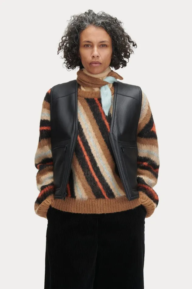 Rachel Comey Davi Vest Black Women Jackets Outerwear