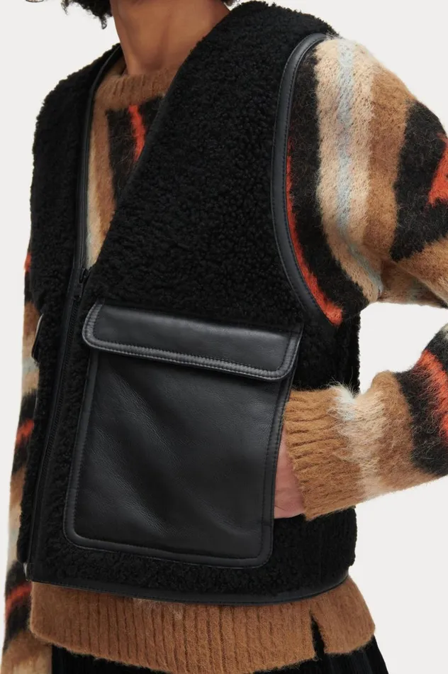 Rachel Comey Davi Vest Black Women Jackets Outerwear