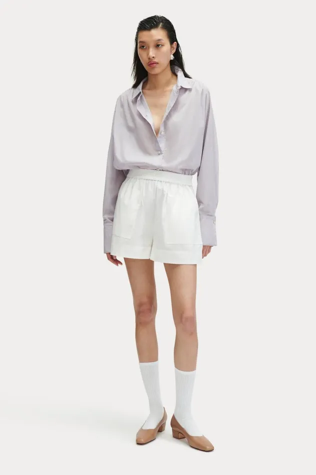 Rachel Comey Jalen Short White Women Skirts Shorts