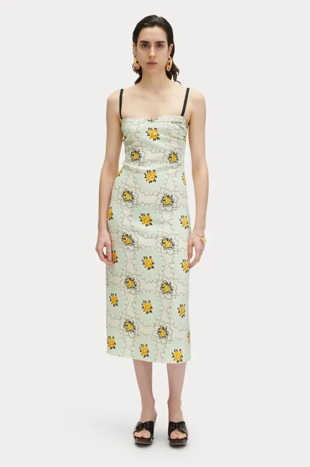 Rachel Comey Noris Dress Cream Women Dresses
