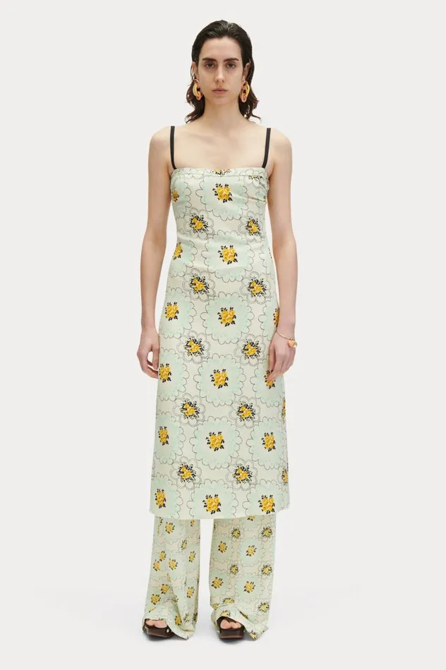 Rachel Comey Noris Dress Cream Women Dresses