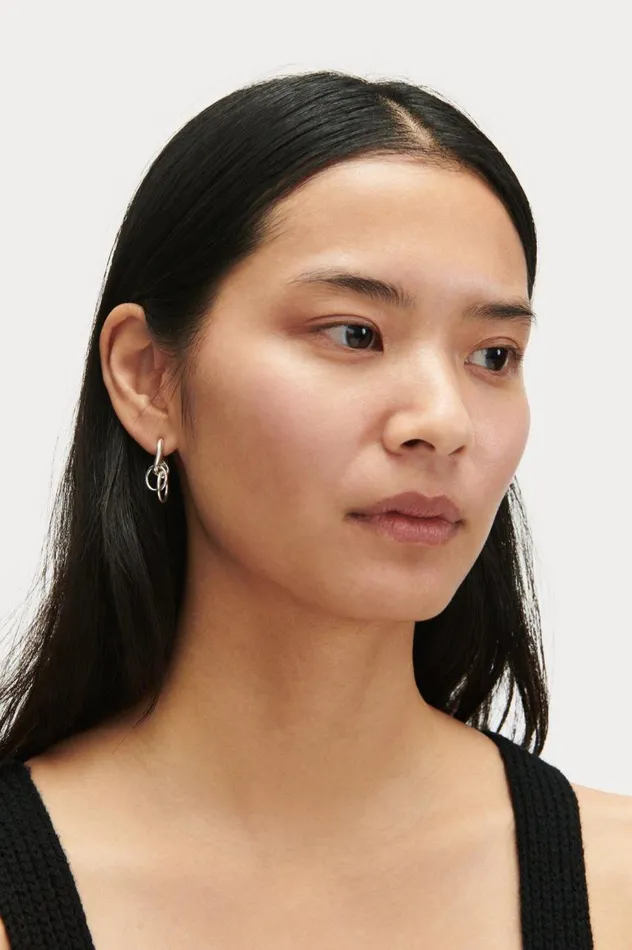 Rachel Comey Quarry Isak Earring Pair Sterling Silver Women Quarry Jewelry