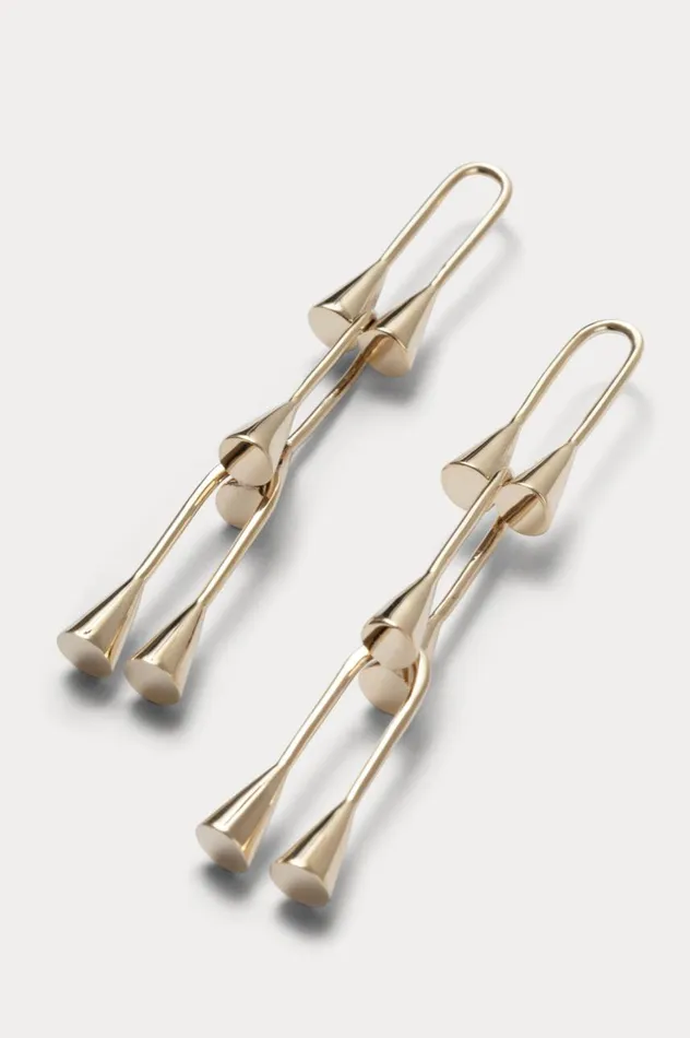 Rachel Comey Quarry Wagner Earring Brass Women Jewelry