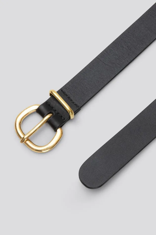 Rachel Comey Thin Estate Belt Black Women Belts