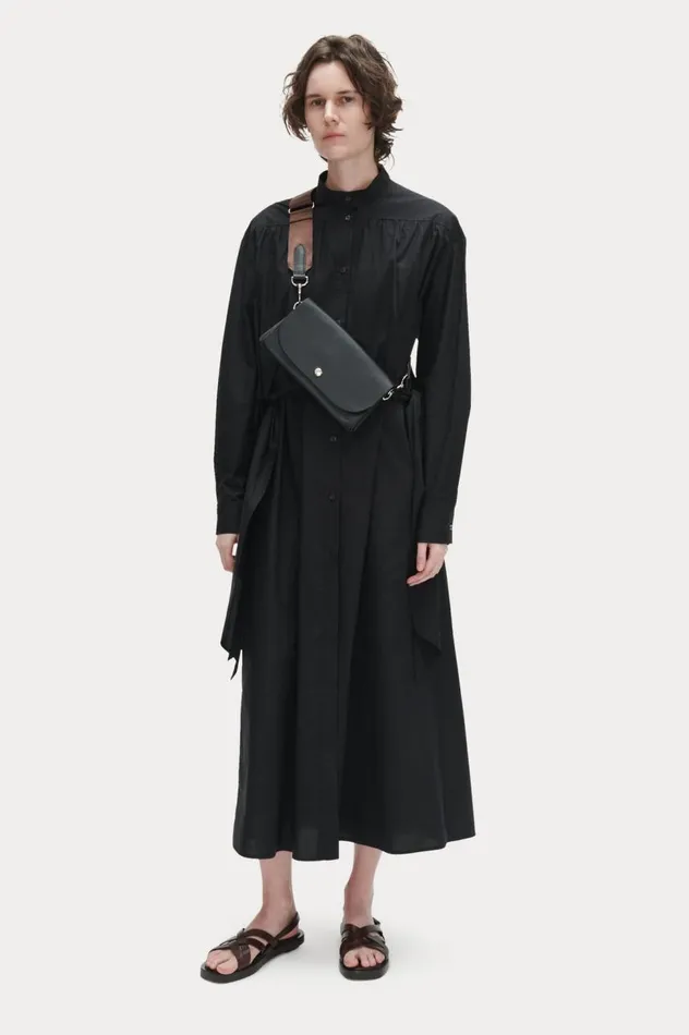 Rachel Comey Utility Crossbody Black Women Clutches Handbags Crossbody