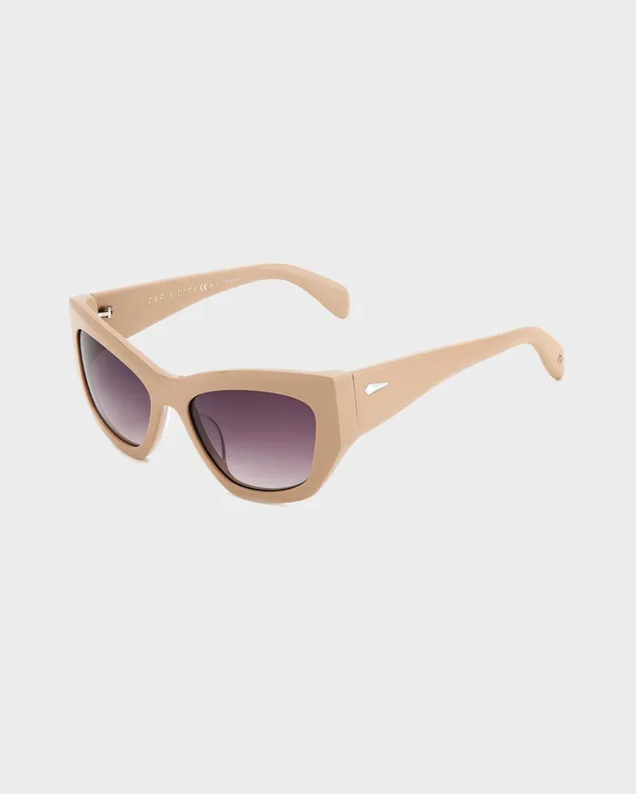 Rag and Bone Beige Gwyn Cat Eye Sunglasses Rag and Bone Beige Gwyn Cat Eye Sunglasses Women Sunglasses