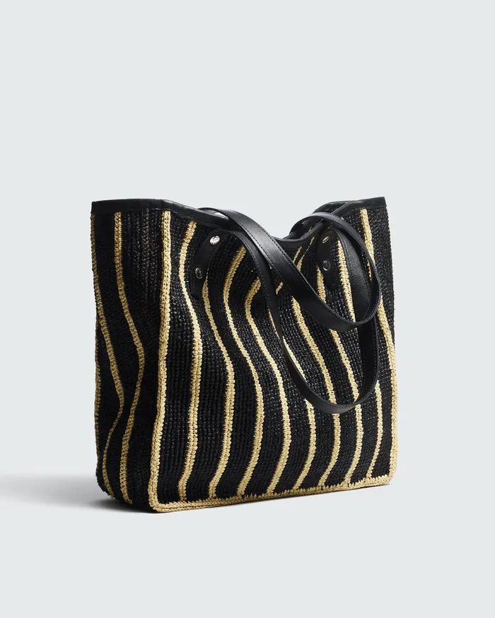 Rag and Bone Daily Tote Black Multi Women Handbags