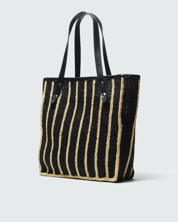 Rag and Bone Daily Tote Black Multi Women Handbags