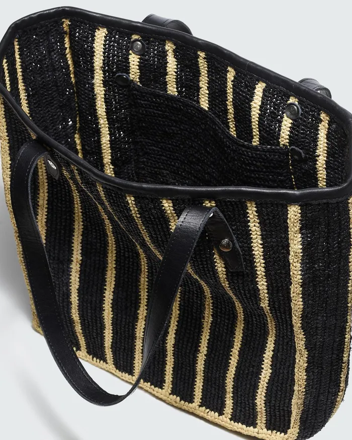 Rag and Bone Daily Tote Black Multi Women Handbags
