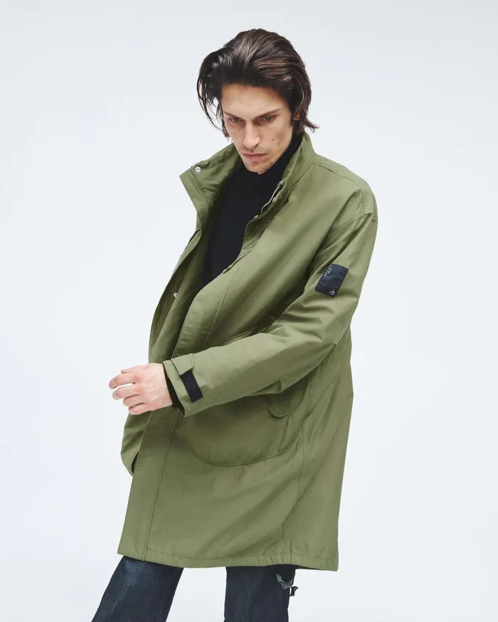 Rag and Bone Falcon Cotton Nylon Parka Lichen Men Coats and Jackets Rag and Bone Falcon Cotton Nylon Parka Lichen Men Coats and Jackets