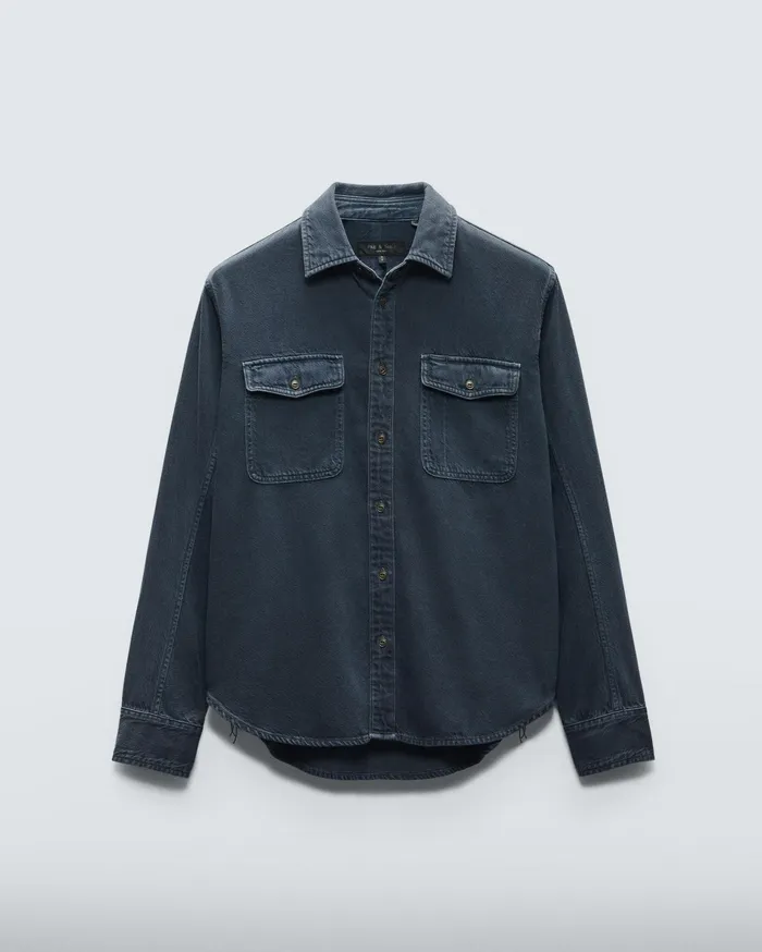 Rag and Bone Featherweight Denim Engineered Jack Shirt Minna Men Shirts Rag and Bone Featherweight Denim Engineered Jack Shirt Minna Men Shirts