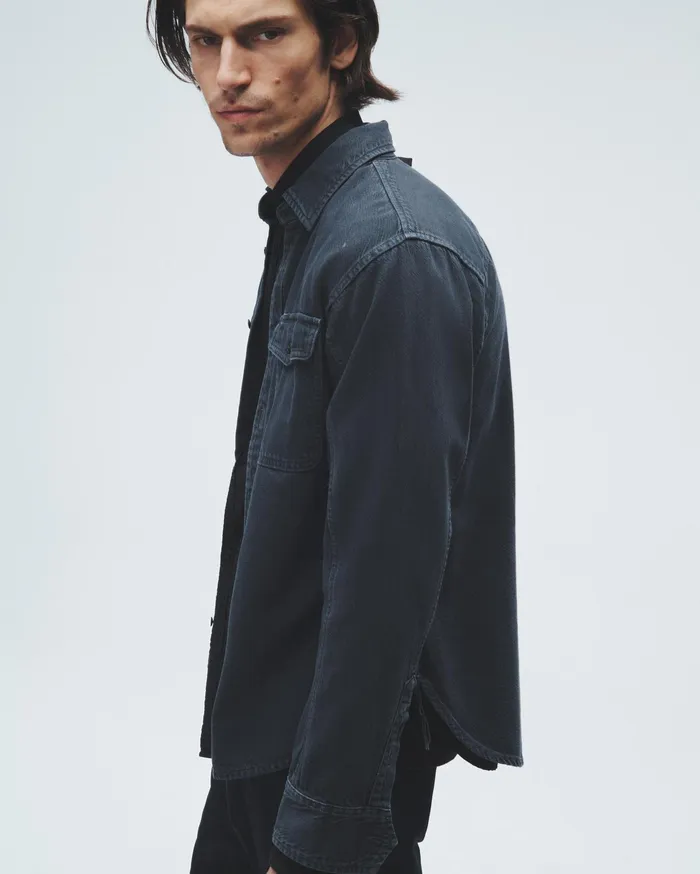 Rag and Bone Featherweight Denim Engineered Jack Shirt Minna Men Shirts Rag and Bone Featherweight Denim Engineered Jack Shirt Minna Men Shirts