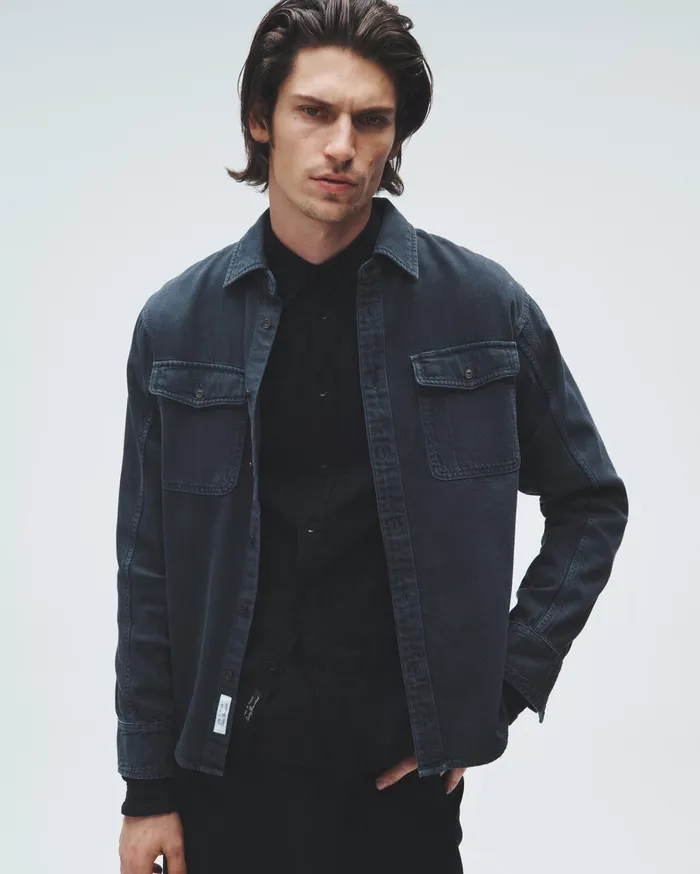 Rag and Bone Featherweight Denim Engineered Jack Shirt Minna Men Shirts Rag and Bone Featherweight Denim Engineered Jack Shirt Minna Men Shirts