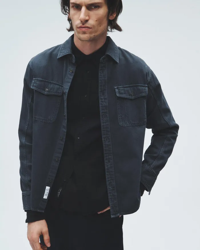 Rag and Bone Featherweight Denim Engineered Jack Shirt Minna Men Shirts Rag and Bone Featherweight Denim Engineered Jack Shirt Minna Men Shirts
