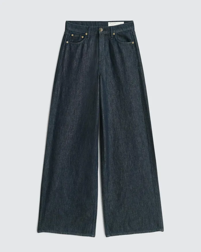 Rag and Bone Featherweight Sofie Wide Rinse Women WideLeg Rag and Bone Featherweight Sofie Wide Rinse Women WideLeg