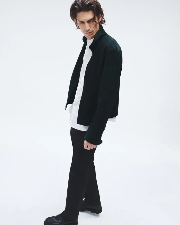 Rag and Bone Grant Suede Jacket Salute Men Coats and Jackets