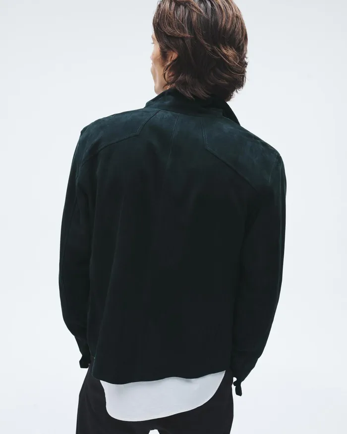 Rag and Bone Grant Suede Jacket Salute Men Coats and Jackets