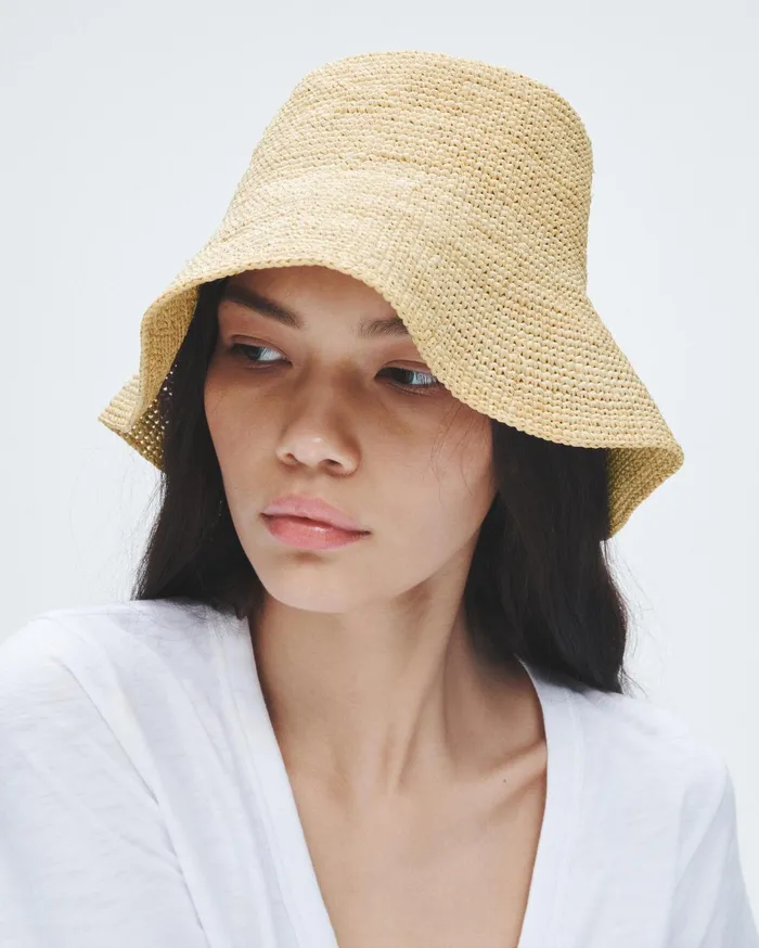 Rag and Bone Jade Rollable Hat Natural Women Hats