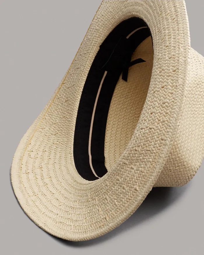 Rag and Bone Packable Fedora Natural Women Hats Rag and Bone Packable Fedora Natural Women Hats