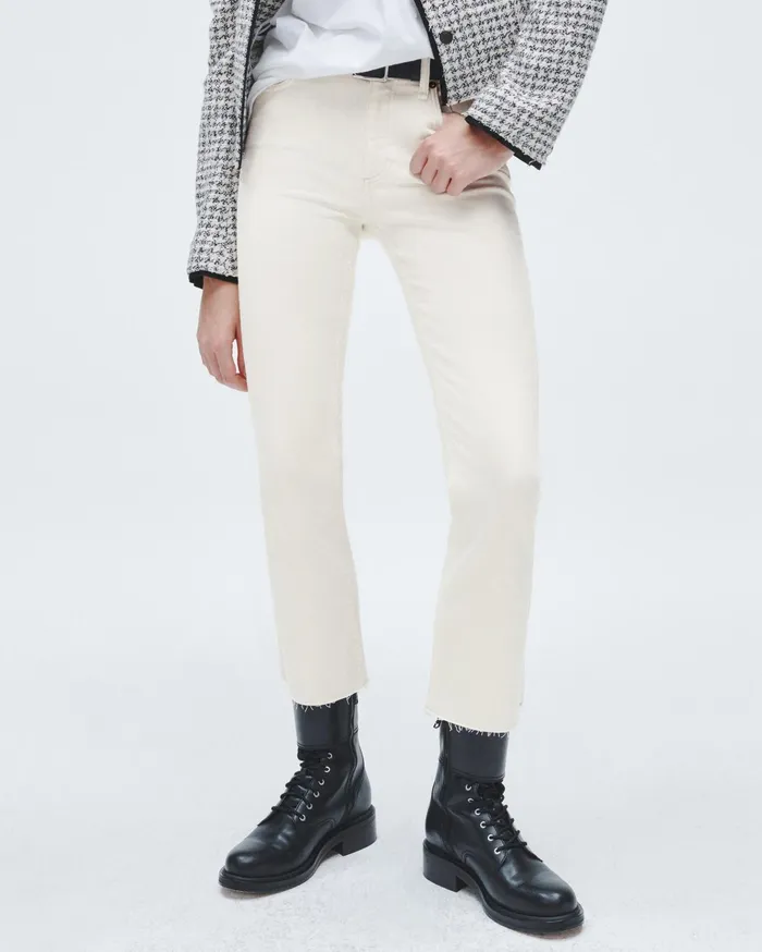 Rag and Bone Peyton Ankle Bootcut Ecru Women Flare and Bootcut Rag and Bone Peyton Ankle Bootcut Ecru Women Flare and Bootcut