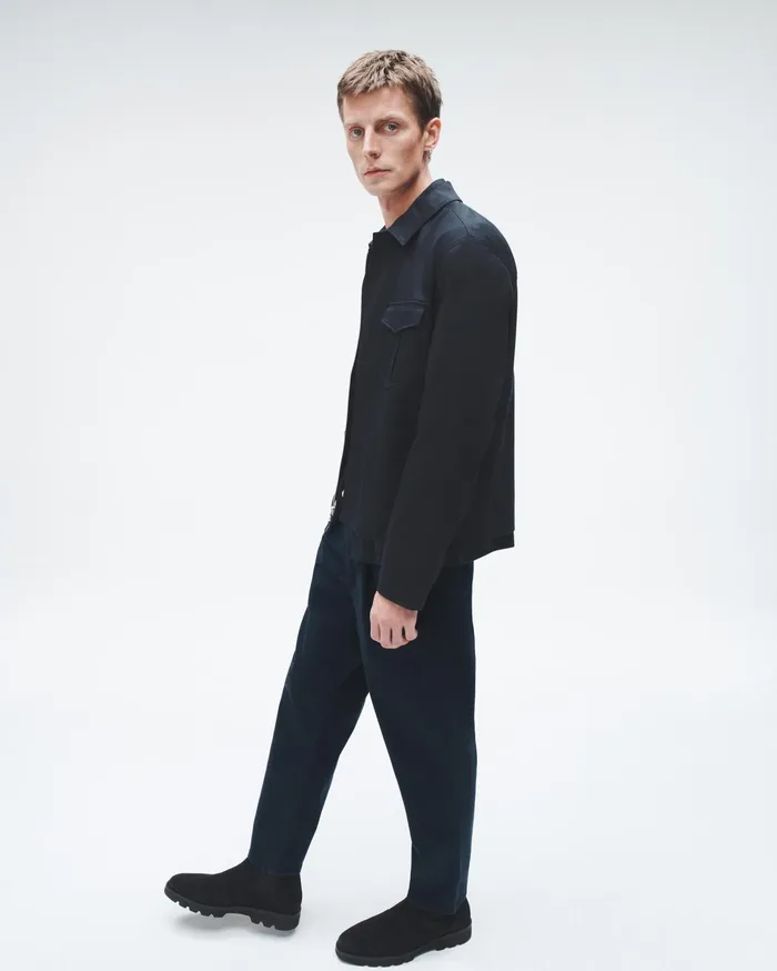 Rag and Bone Pleated Cotton Chino Salute Men Pants