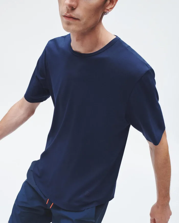 Rag and Bone Pursuit Hayden Tee Peacoat Men TShirts Rag and Bone Pursuit Hayden Tee Peacoat Men TShirts