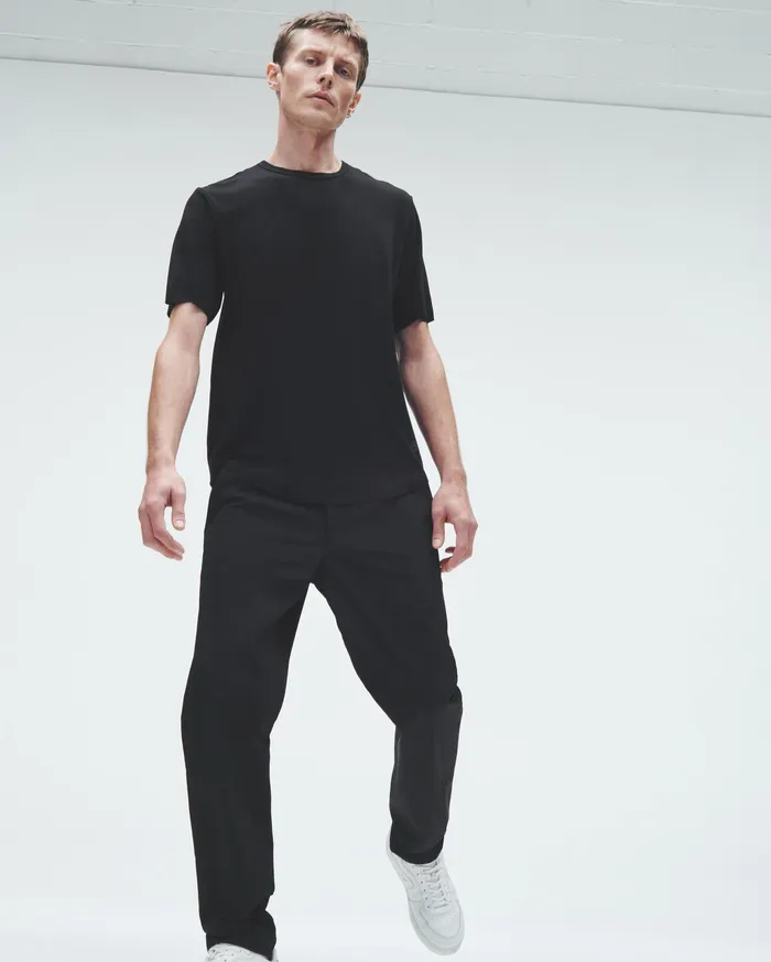 Rag and Bone Pursuit Nylon Chino Black Men Pants