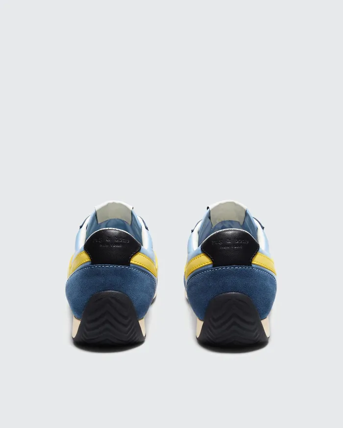 Rag and Bone Retro Runner Slim Denim Blue Women Sneakers