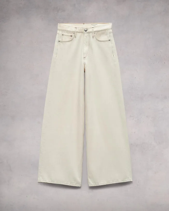 Rag and Bone Sofie Ankle Wide Ecru Women WideLeg Rag and Bone Sofie Ankle Wide Ecru Women WideLeg