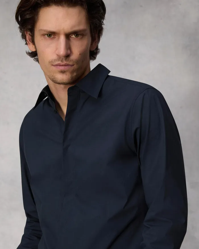 Rag and Bone Tomlin Cotton Poplin Shirt Salute Men Shirts