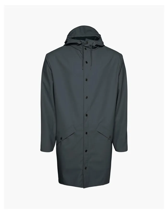 Rains Long Jacket Midnight Men Madewell Jackets