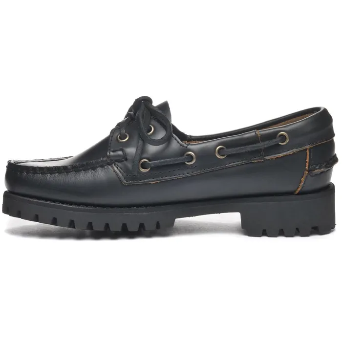 RANGER MOC SOFT Black Women Sebago Laced Shoes RANGER MOC SOFT Black Women Sebago Laced Shoes