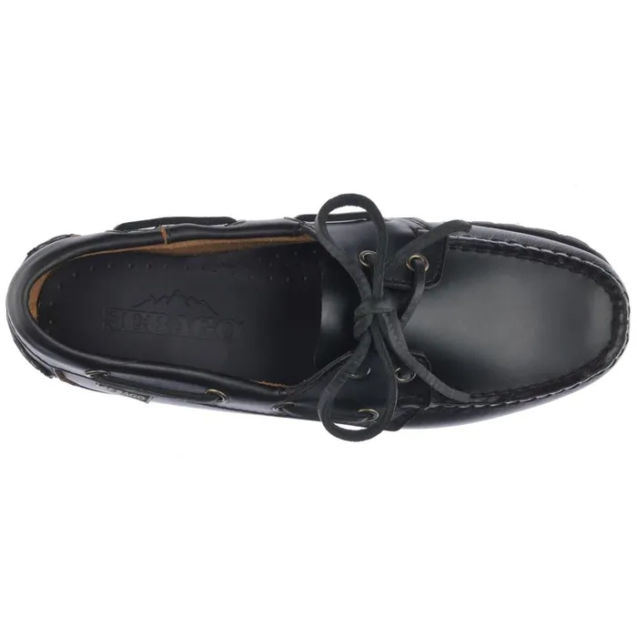RANGER MOC SOFT Black Women Sebago Laced Shoes RANGER MOC SOFT Black Women Sebago Laced Shoes