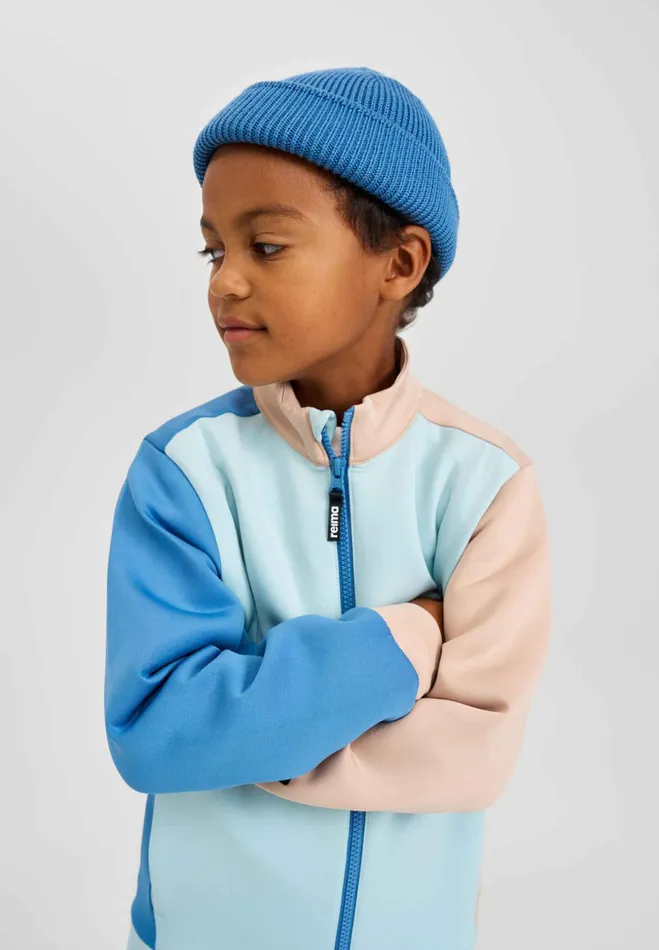 Reima Fleece and Hoodies MoistureWicking Sweater 8211 Letkee Cool Green 8211 Kids