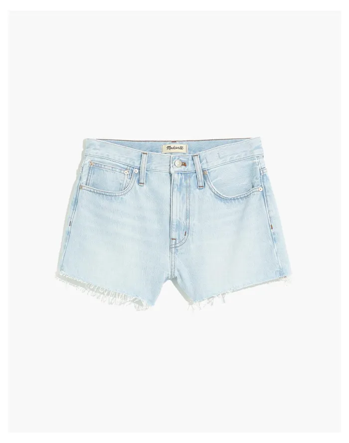Relaxed Denim Shorts In Essen Wash Essen Wash Women Madewell Shorts