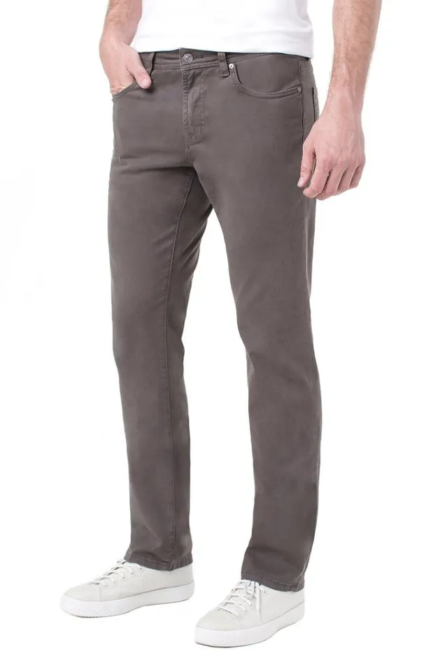 Relaxed Straight Men Liverpool Los Angeles Regent Relaxed Straight Peached Colored Twill Deep Earth