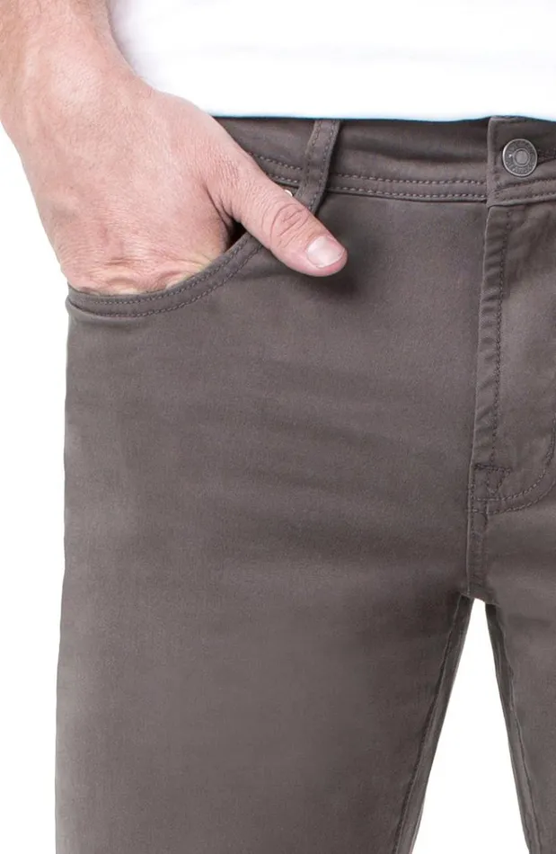 Relaxed Straight Men Liverpool Los Angeles Regent Relaxed Straight Peached Colored Twill Deep Earth