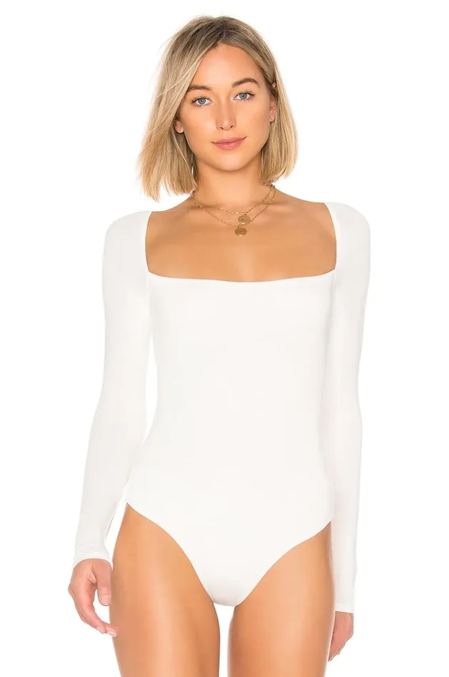 Remi Bodysuit White Women Lovers Friends Tops