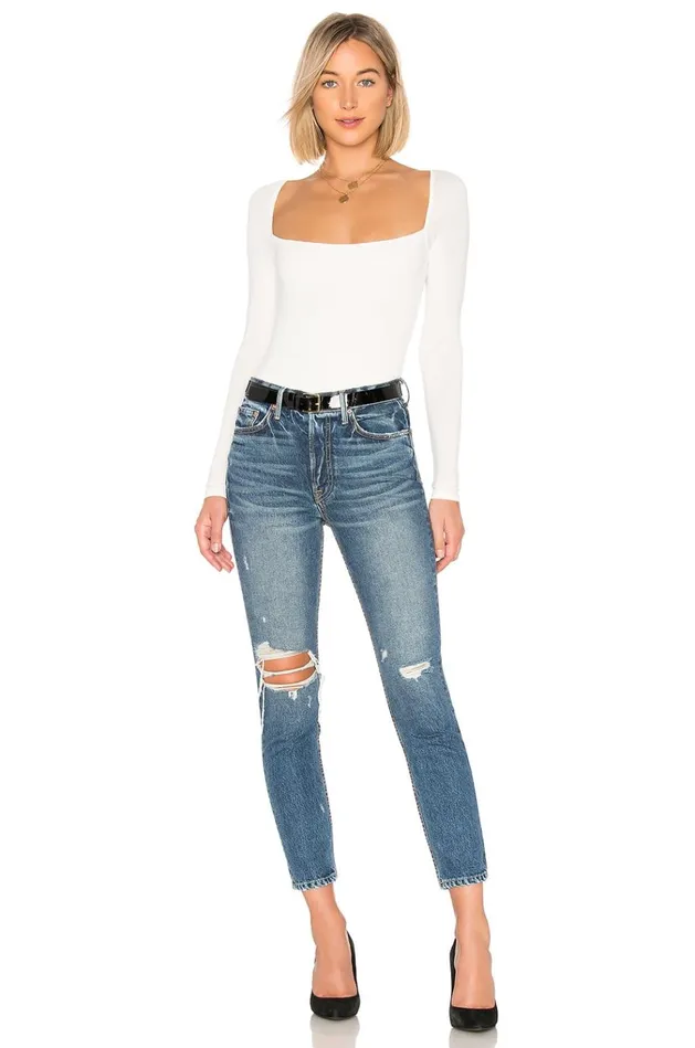 Remi Bodysuit White Women Lovers Friends Tops