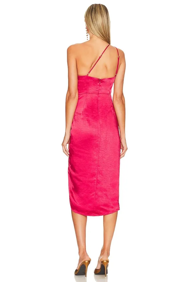 Renata Midi Dress Cherry Red Women Lovers Friends Dresses