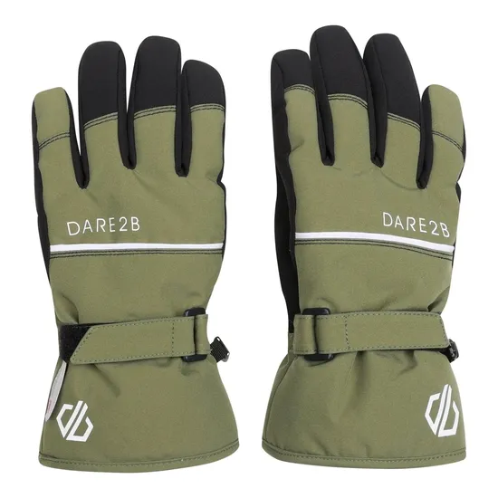 Restart Ski Gloves Olivine Green Kids Dare 2b Gloves