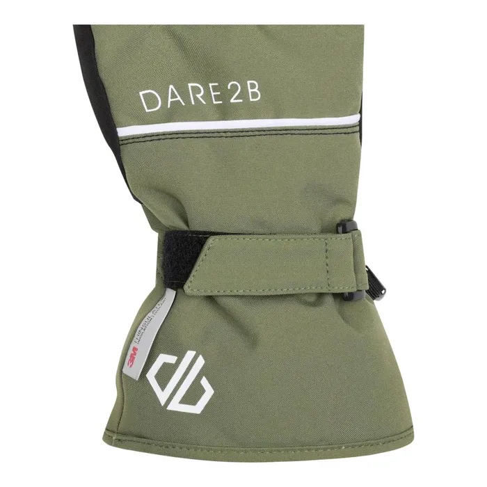 Restart Ski Gloves Olivine Green Kids Dare 2b Gloves