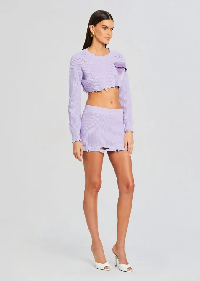 Retrofete Bottoms Alora Skirt Lilac 8211 Women