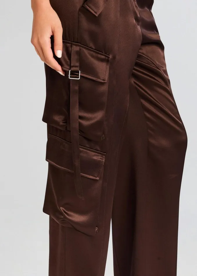 Retrofete Bottoms Andr Pant Dark Chocolate 8211 Women