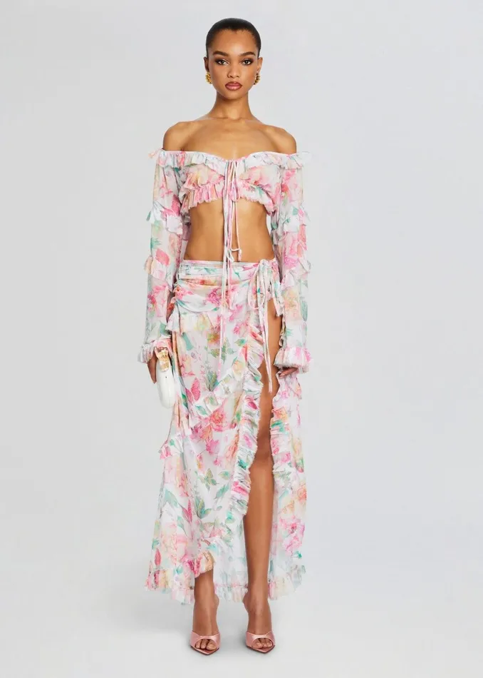 Retrofete Bottoms Anita Skirt Vntge Flower 113pnt 8211 Women